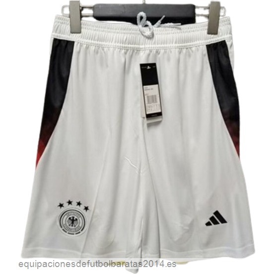 Nuevo 1ª Pantalones Alemania 2024 Blanco Baratas